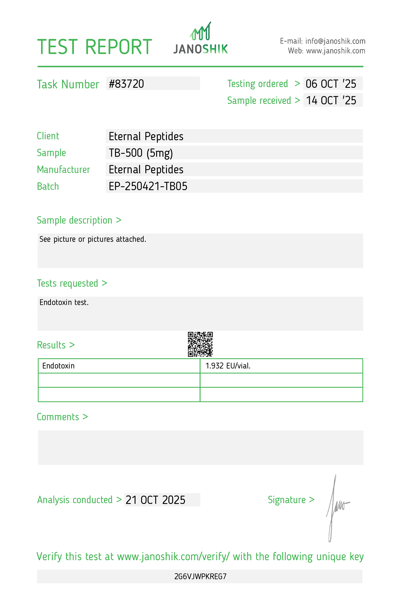 TB-500 (5mg) - Image 4