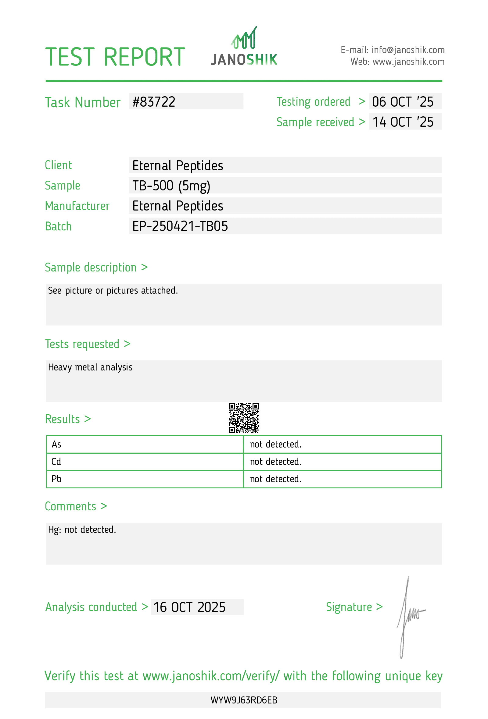 TB-500 (5mg) - Image 2